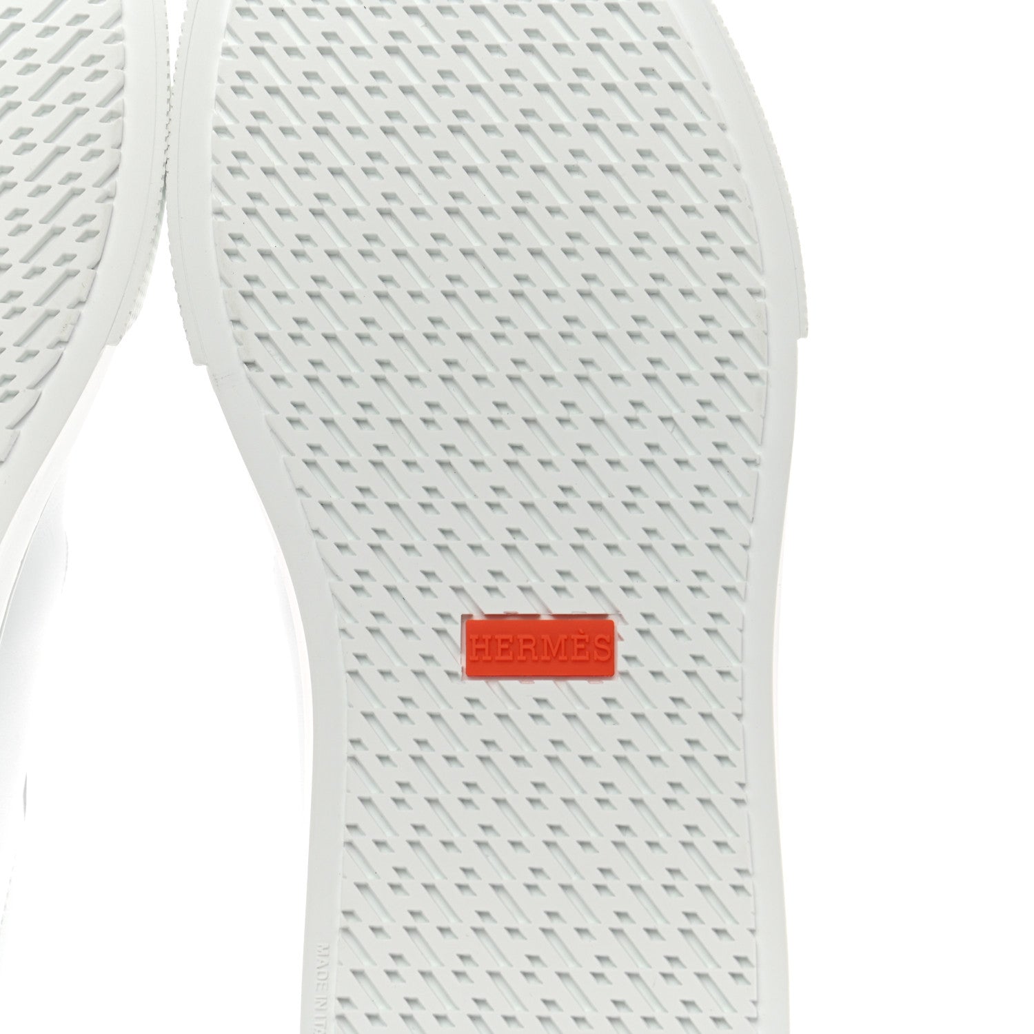 Hermes Calfskin Day Sneakers 37.5 White 6 of 7