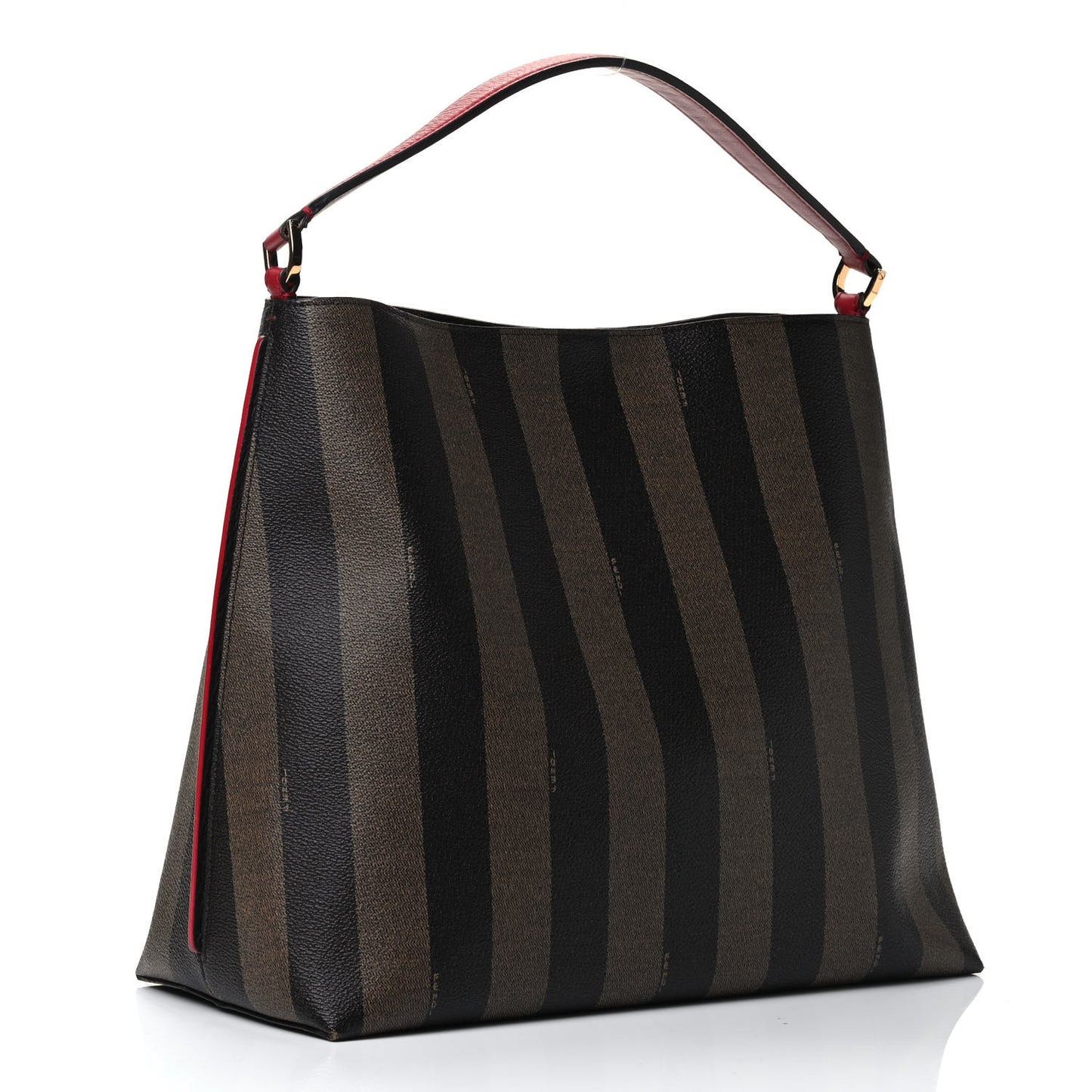 Pequin Spalmati Vitello Flamingo Hobo Bag Tobacco