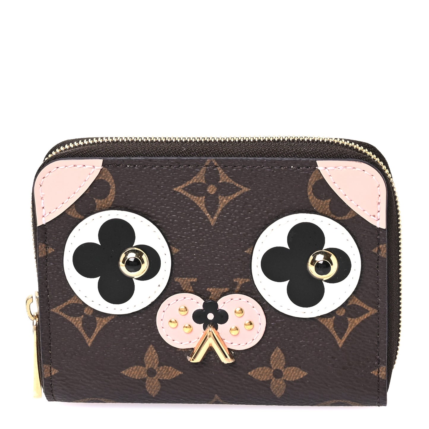 Monogram Valentine Dog Zippy Coin Purse