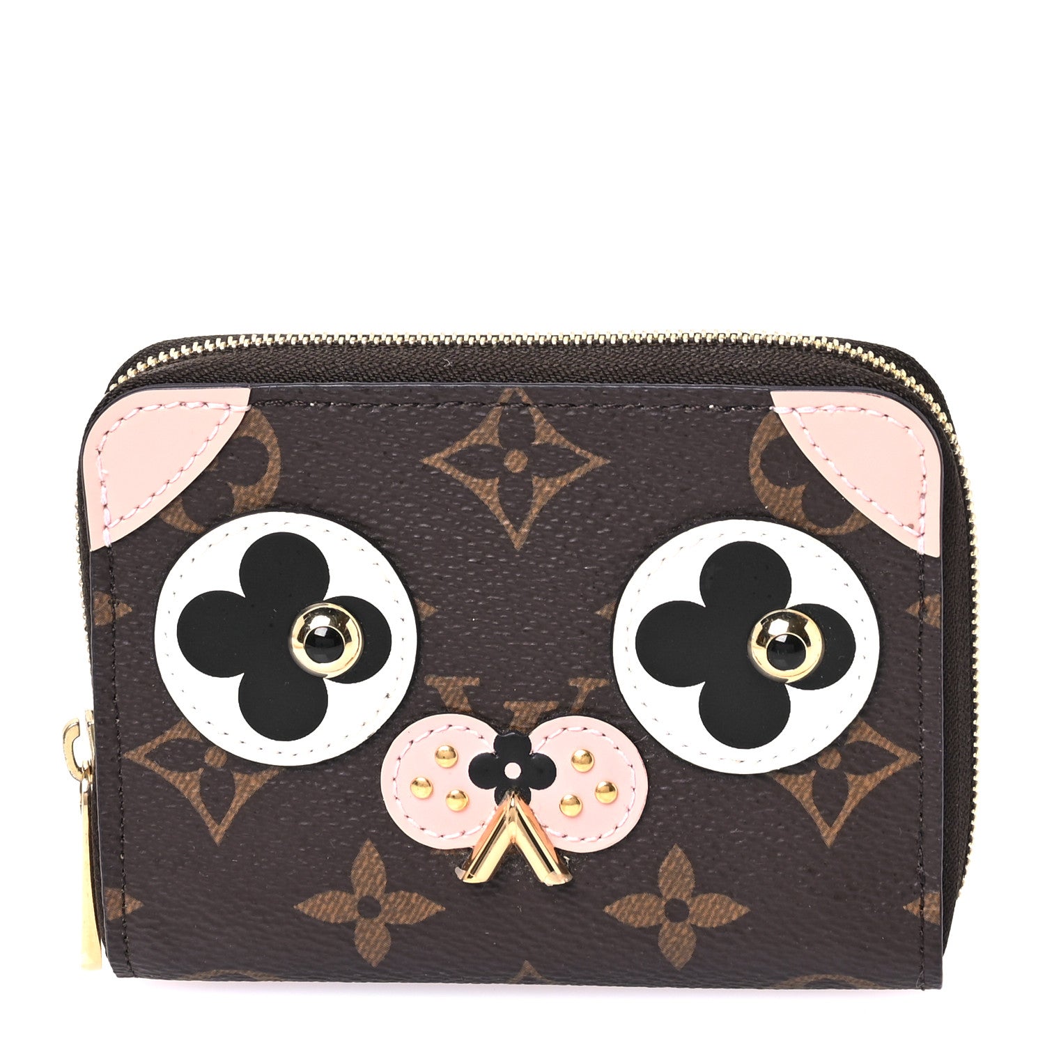 Louis Vuitton Monogram Valentine Dog Zippy Coin Purse 1 of 7