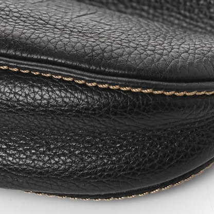 Chanel Grained Calfskin Lax Crossbody Bag Black 8 of 11