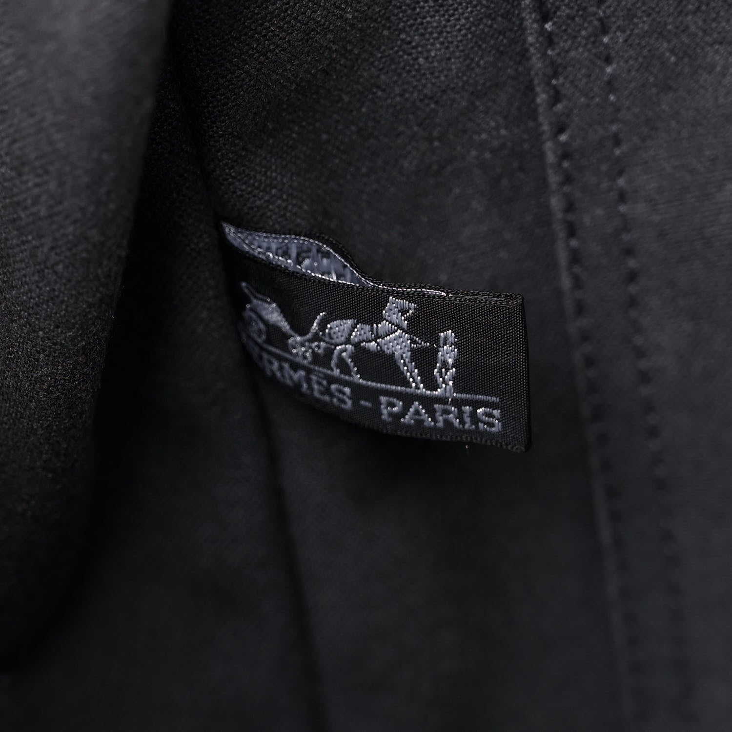 Hermes Canvas Fourre Tout MM Grey 6 of 12