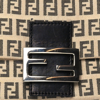 Fendi Zucchino Mini Mama Baguette Beige 8 of 10