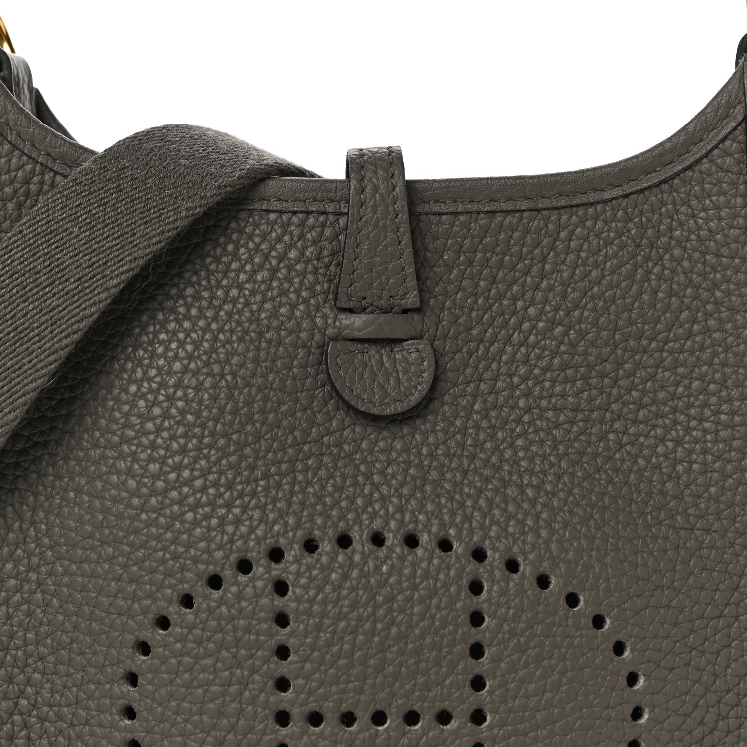 Hermes Taurillon Clemence Evelyne TPM Etain 7 of 9