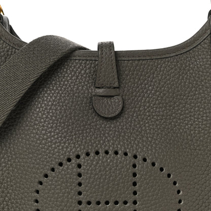 Hermes Taurillon Clemence Evelyne TPM Etain 7 of 9