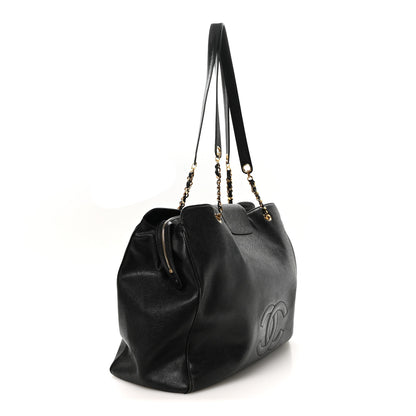 Chanel Caviar XL Weekender Bag Black 3 of 11