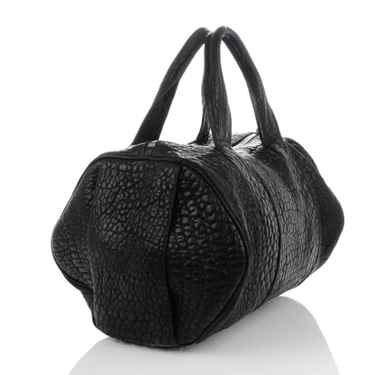 Alexander Wang Pebbled Lambskin Rocco Black Nickel Hardware 3 of 9