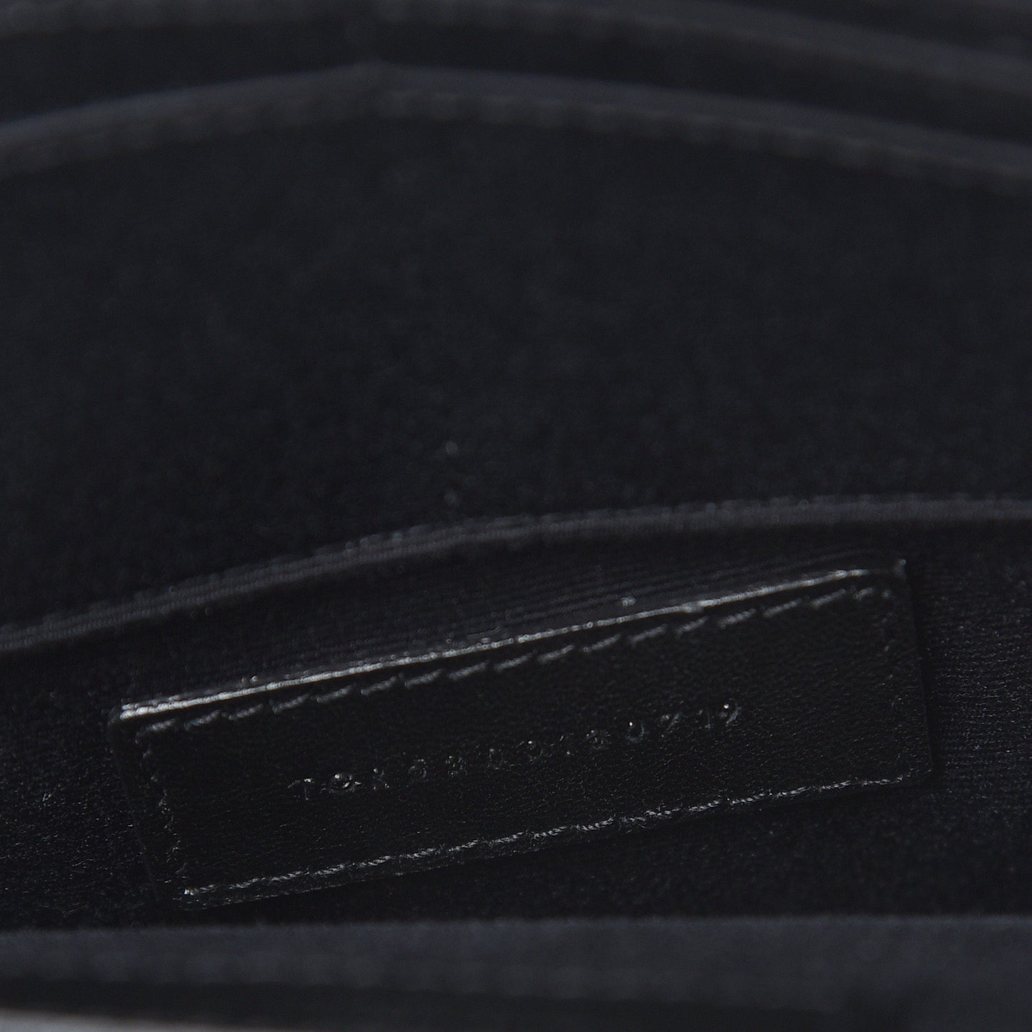 Matte Grain De Poudre Zipped Document Holder Deep Marine