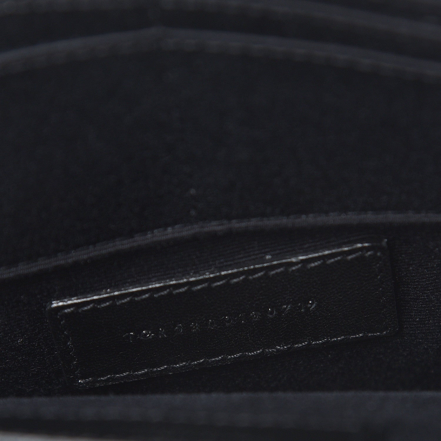 Saint Laurent Matte Grain De Poudre Zipped Document Holder Deep Marine 6 of 9