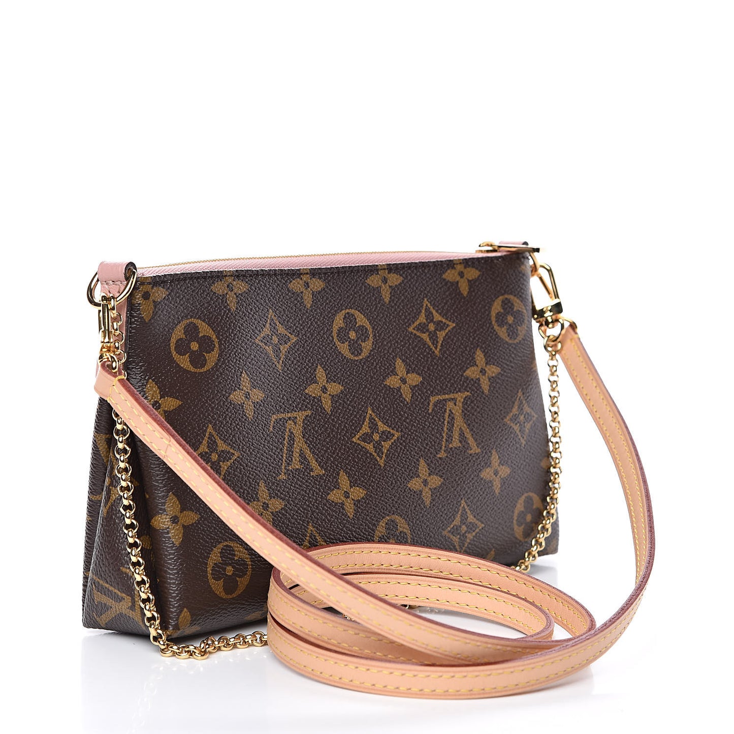 Monogram Pallas Clutch Rose Poudre