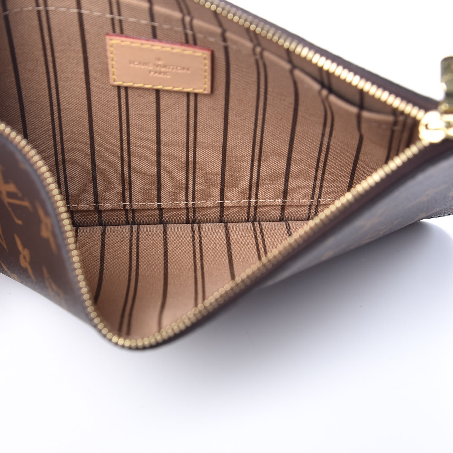 Louis Vuitton Monogram Neverfull MM GM Pochette 5 of 9