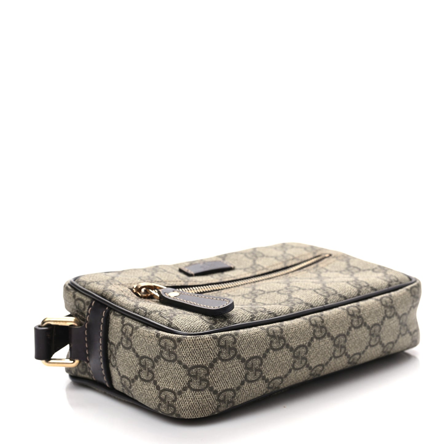 GG Plus Monogram Small Shoulder Bag Dark Brown