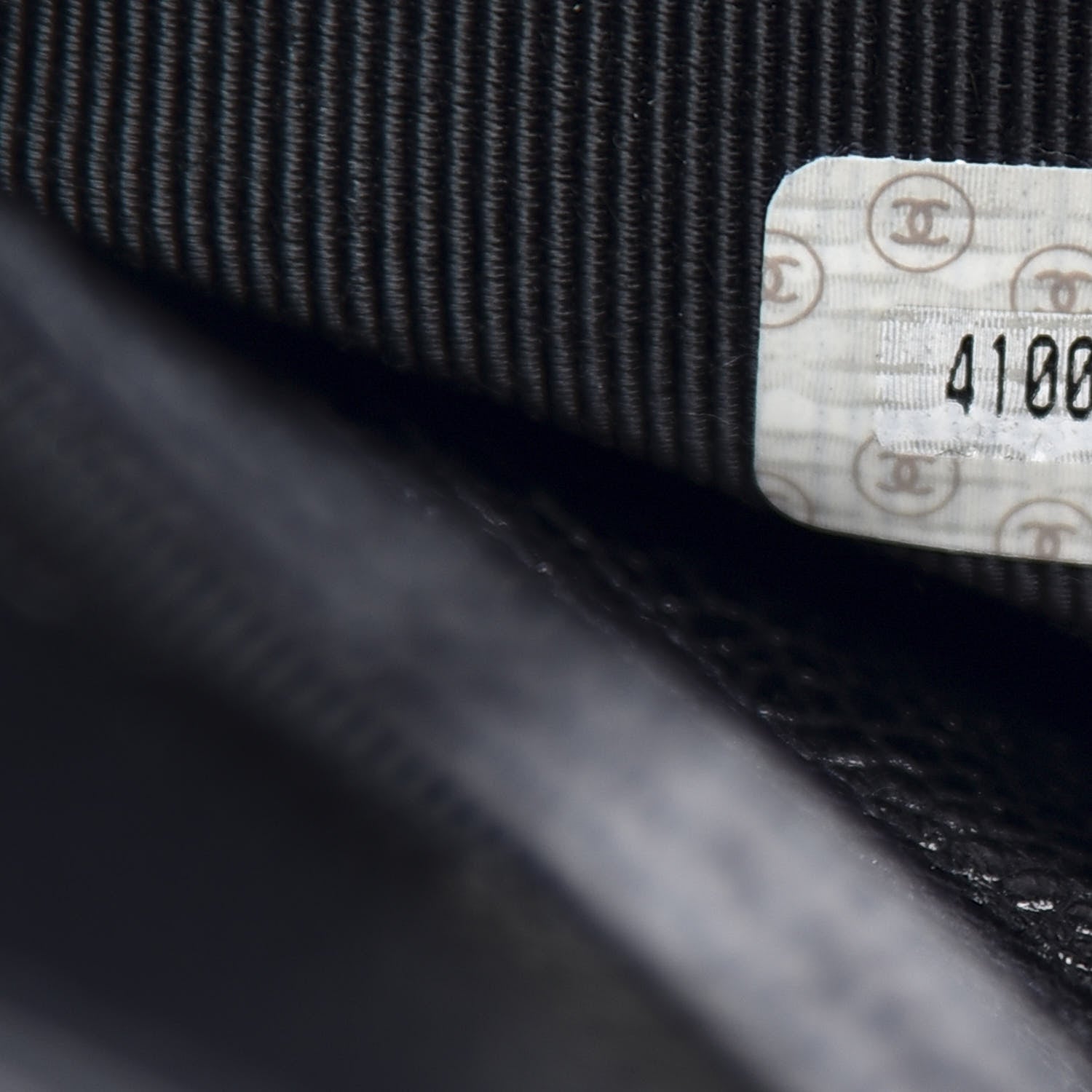 Chanel Caviar CC Backpack Black 7 of 12