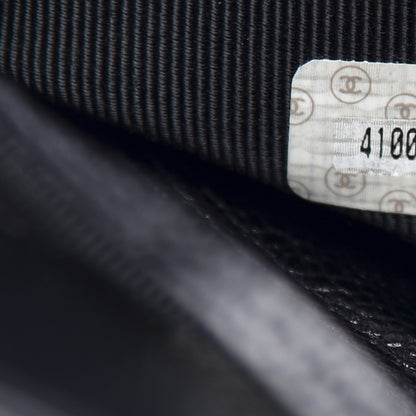 Chanel Caviar CC Backpack Black 7 of 12
