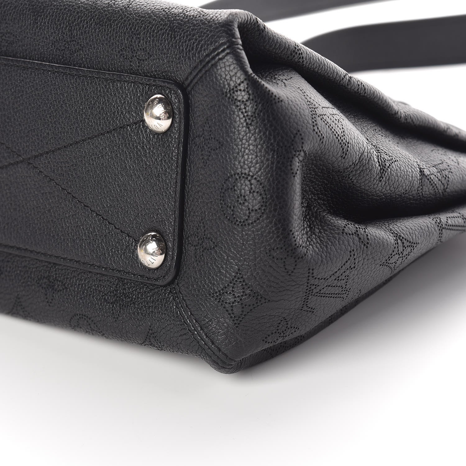 Louis Vuitton Mahina Babylone Chain BB Black 9 of 9