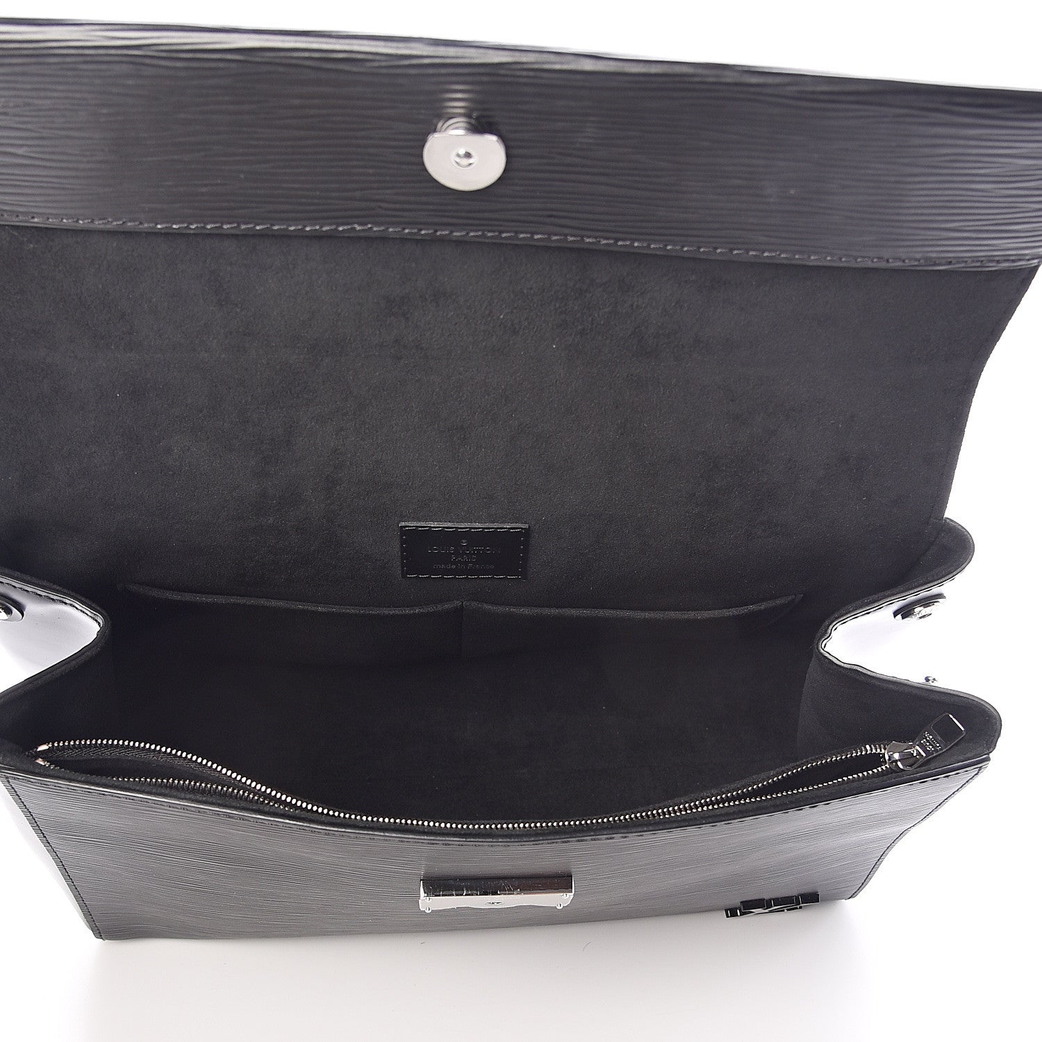 Louis Vuitton Epi Cluny MM Black 5 of 9