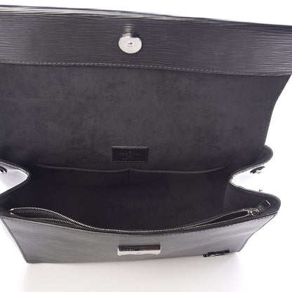 Louis Vuitton Epi Cluny MM Black 5 of 9