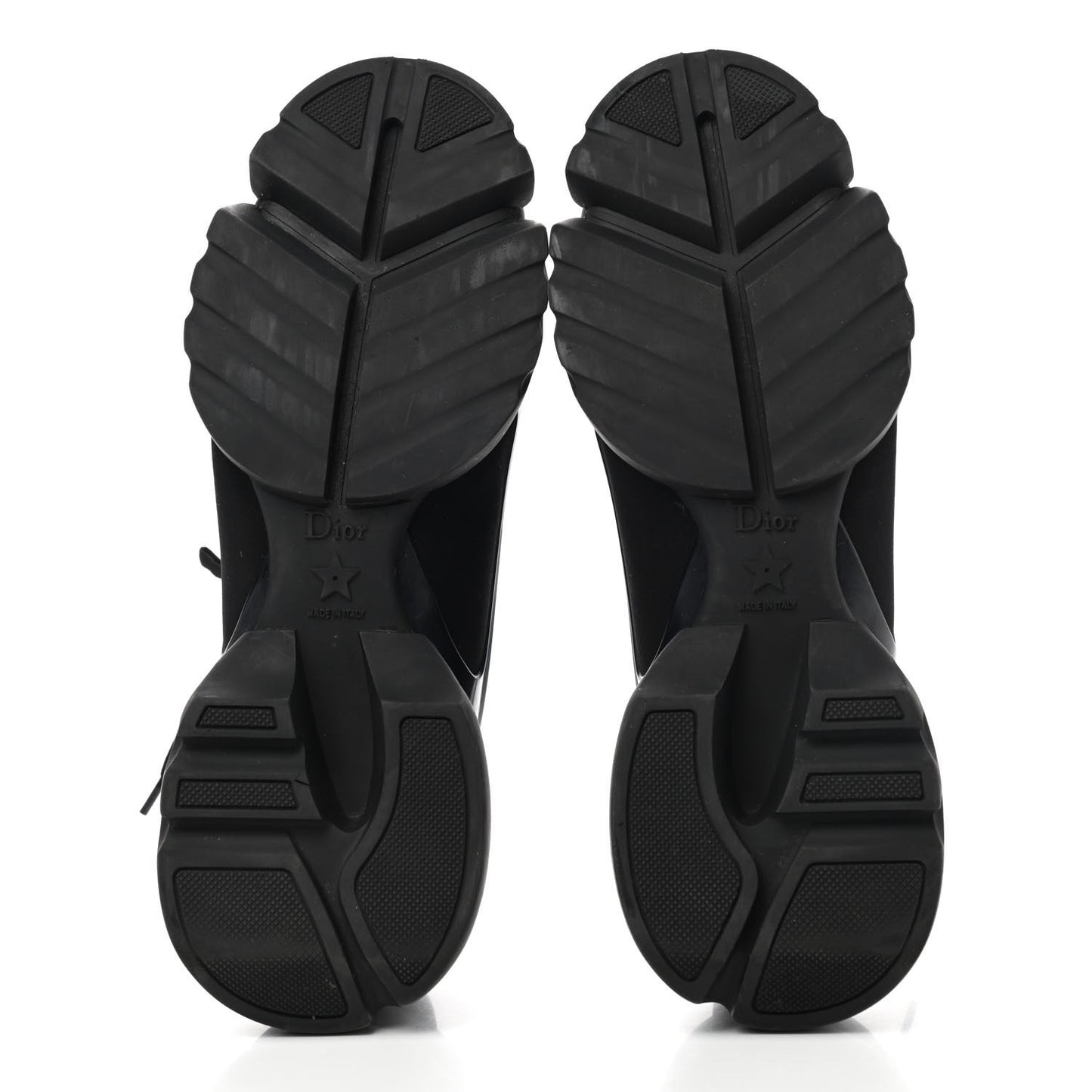 Neoprene Rubber Womens D-Connect Sneakers 38 Black