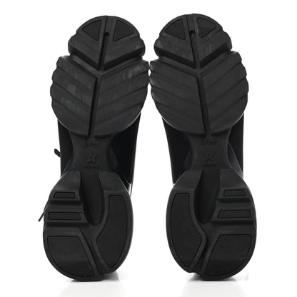 Christian Dior Neoprene Rubber Womens D-Connect Sneakers 38 Black 5 of 11