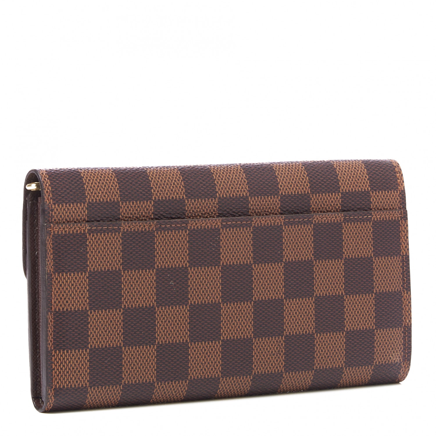 Louis Vuitton Damier Ebene Sarah Wallet NM 2 of 8