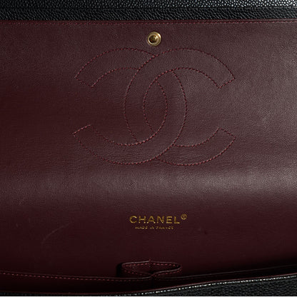 Chanel Caviar Quilted Maxi Double Flap Black 13 of 16