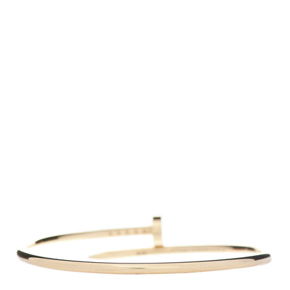 Cartier 18K Yellow Gold Small Juste Un Clou Bracelet 15 3 of 6
