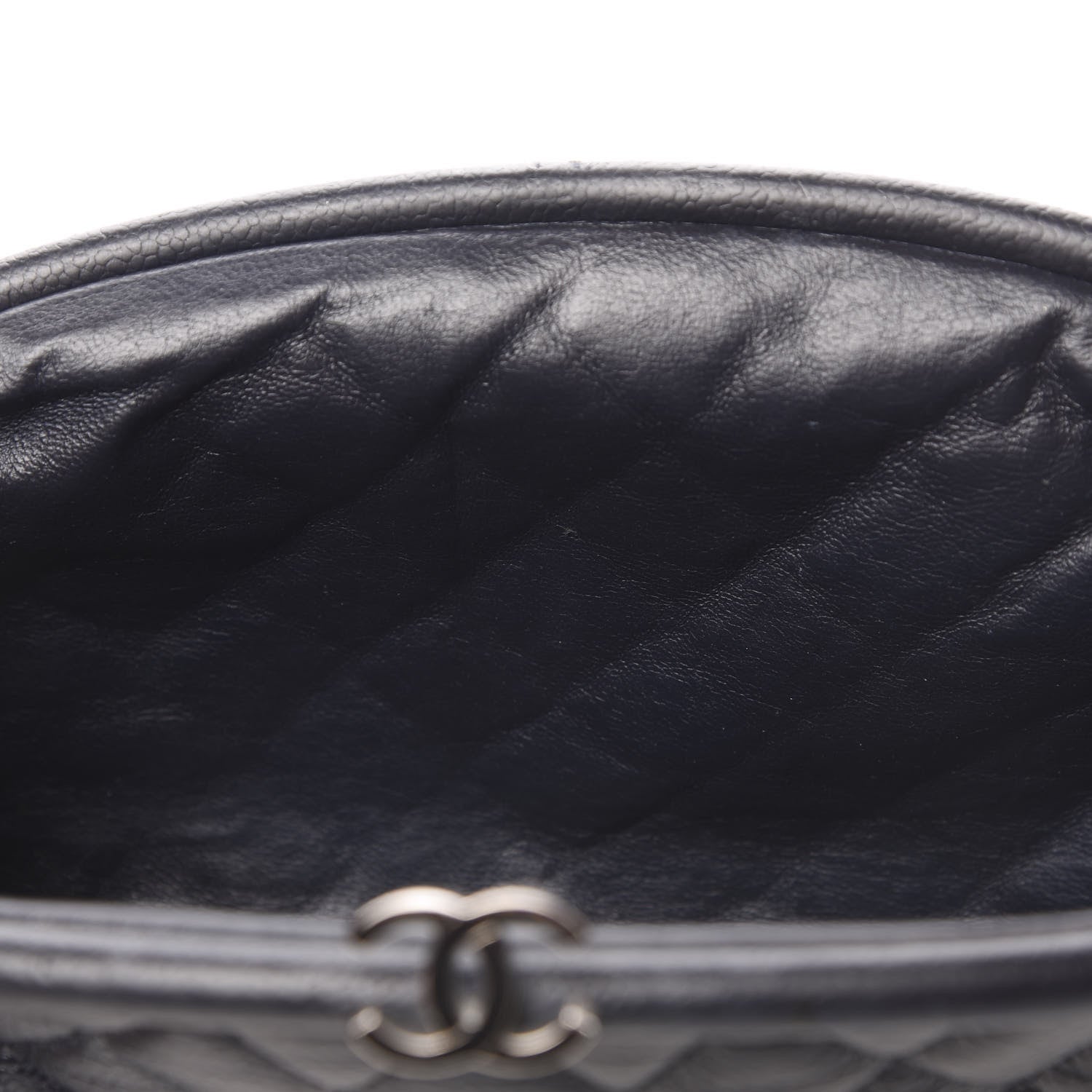 Chanel Caviar Quilted Timeless Clutch Black 8 of 10