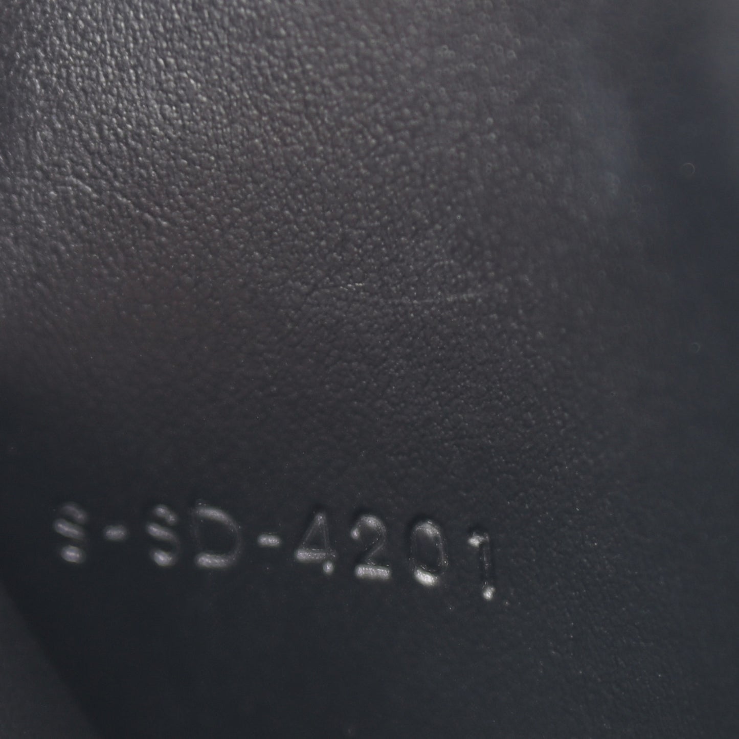 Shiny Calfskin Mini Triomphe Black