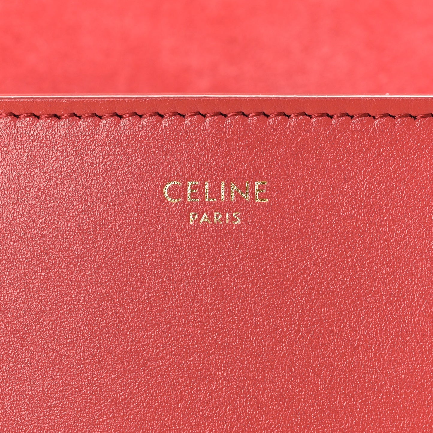 Smooth Calfskin Cuir Triomphe Folco Crossbody Bag Lipstick