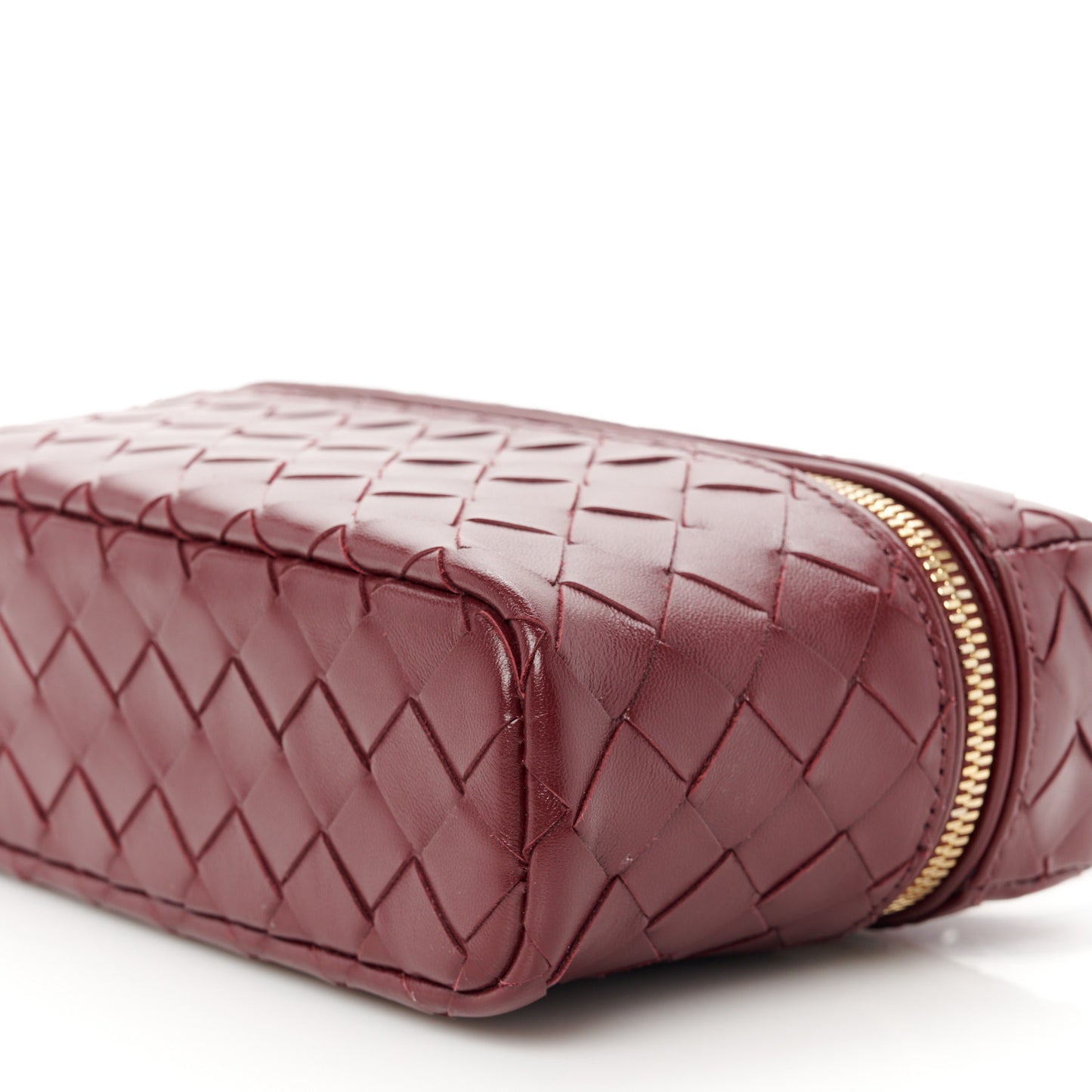 Nappa Intrecciato Bang Bang Vanity Case Barolo