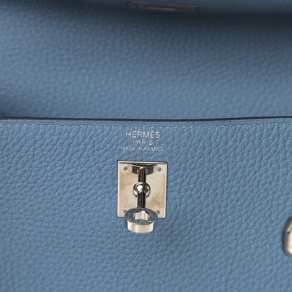 Hermes Togo Kelly Retourne 25 Azur 5 of 11