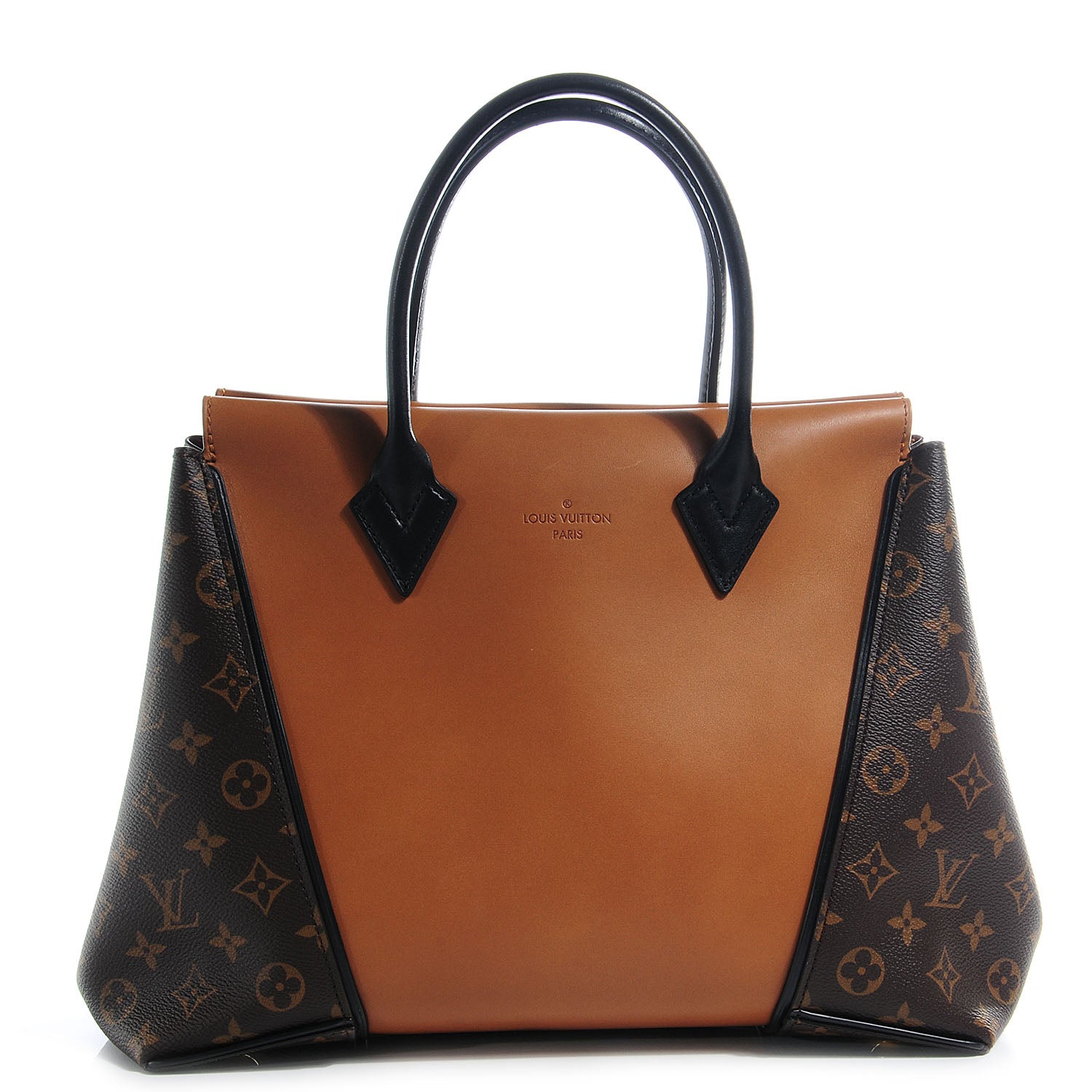 Louis Vuitton Monogram Cuir Orfevre Tote W PM Noisette 1 of 7