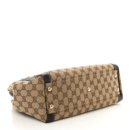 Gucci Monogram Trophy Tote Ebony 4 of 13