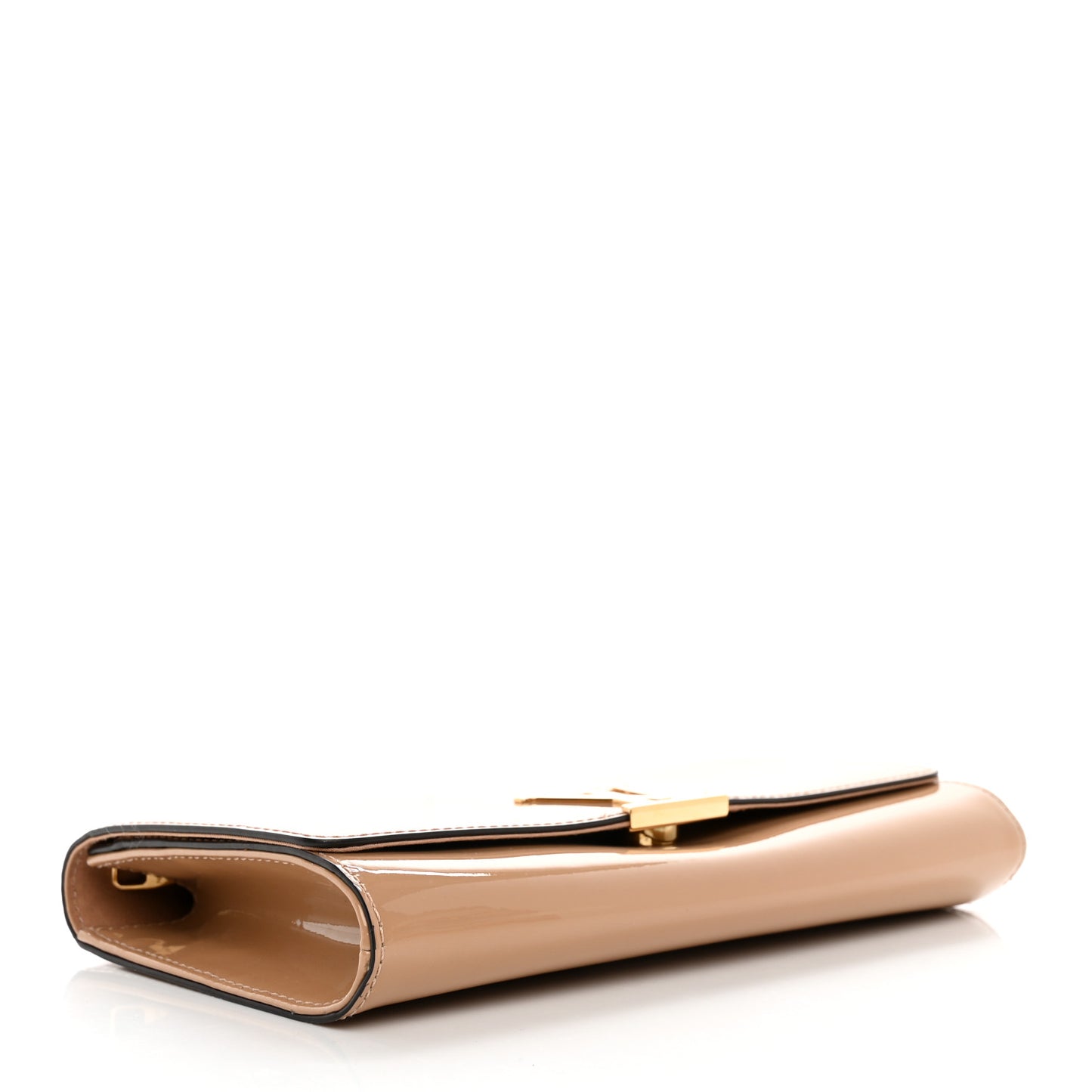 Patent Louise EW Clutch NM Nude