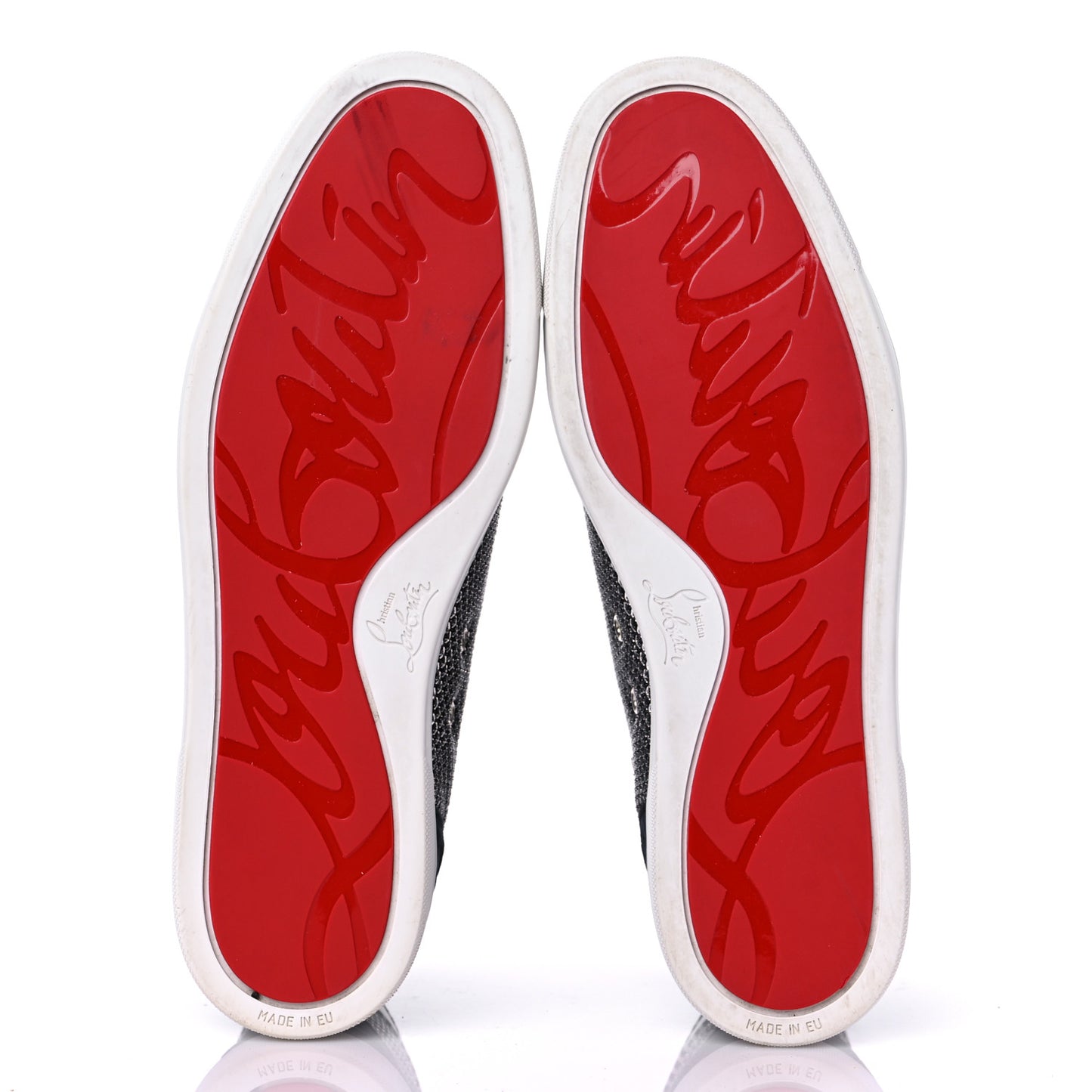 Lame Lou Spikes Flat Sneakers 45 Antic Silver