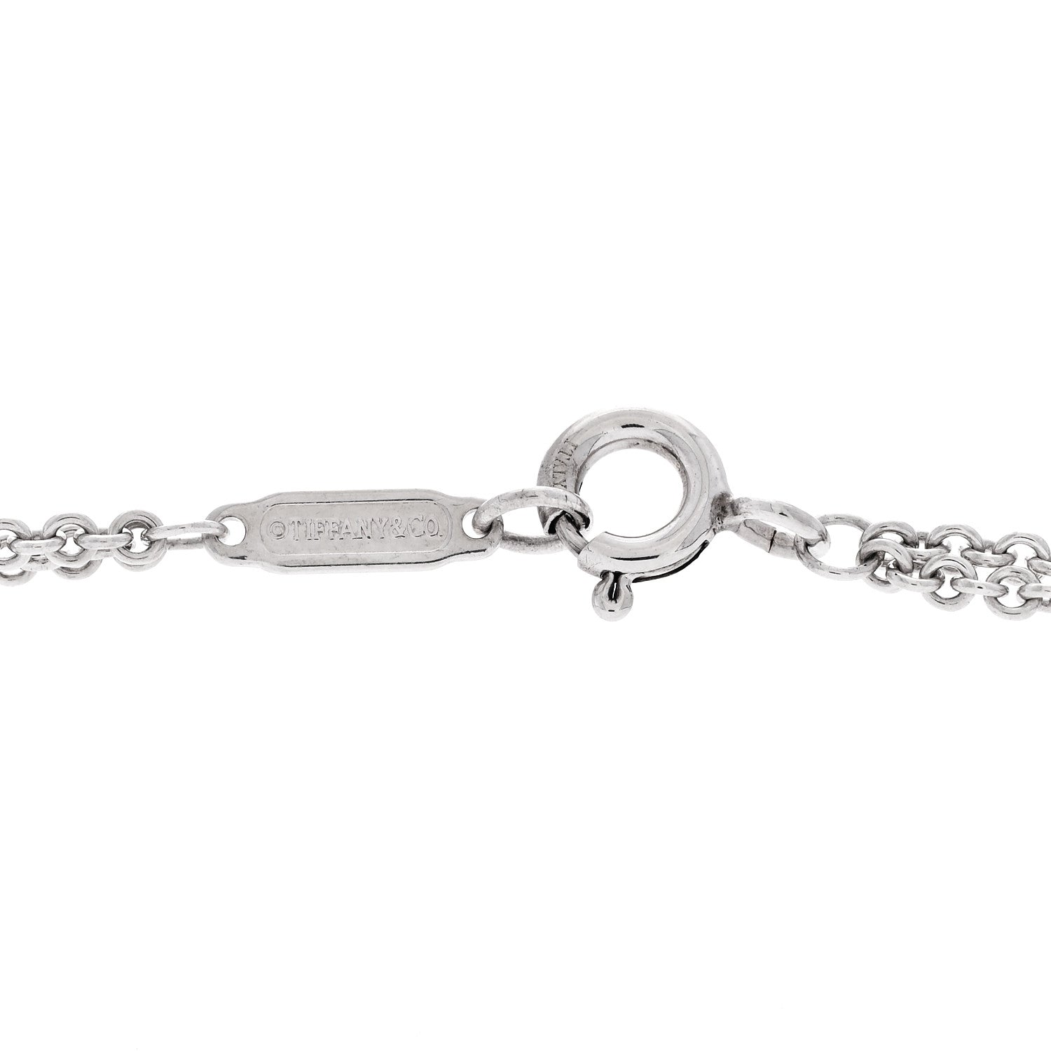 Tiffany Sterling Silver Infinity Pendant Necklace 4 of 5