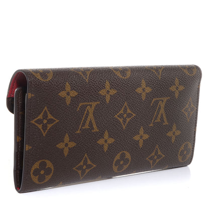 Louis Vuitton Monogram Josephine Wallet Red 3 of 8
