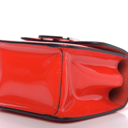 Valentino Garavani Patent Micro VSling Shoulder Bag Cerise Rouge Pur 7 of 9