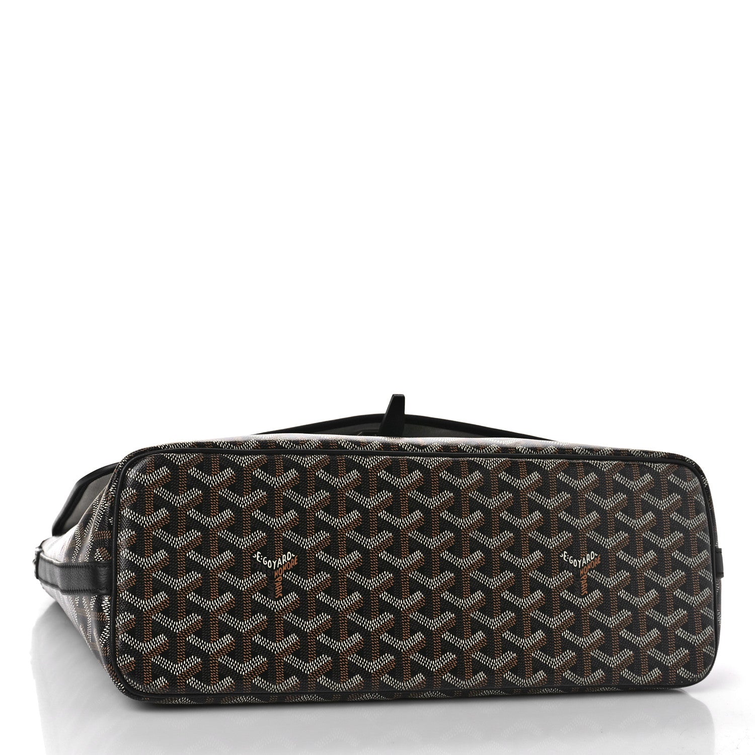 Goyard Goyardine Capetien Messenger Bag Black 5 of 10