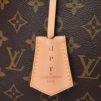 Louis Vuitton Monogram Flower Hobo Beige 9 of 10
