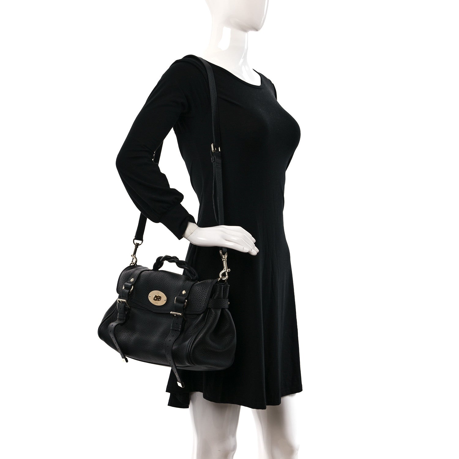 Mulberry Heavy Grain Medium Alexa Black 3 of 8