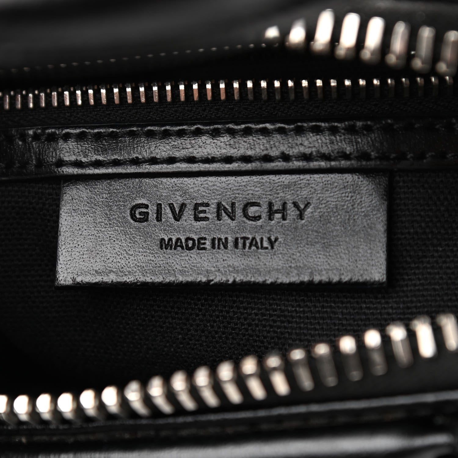 Givenchy Shiny Lord Calfskin Mini Antigona Black 6 of 12