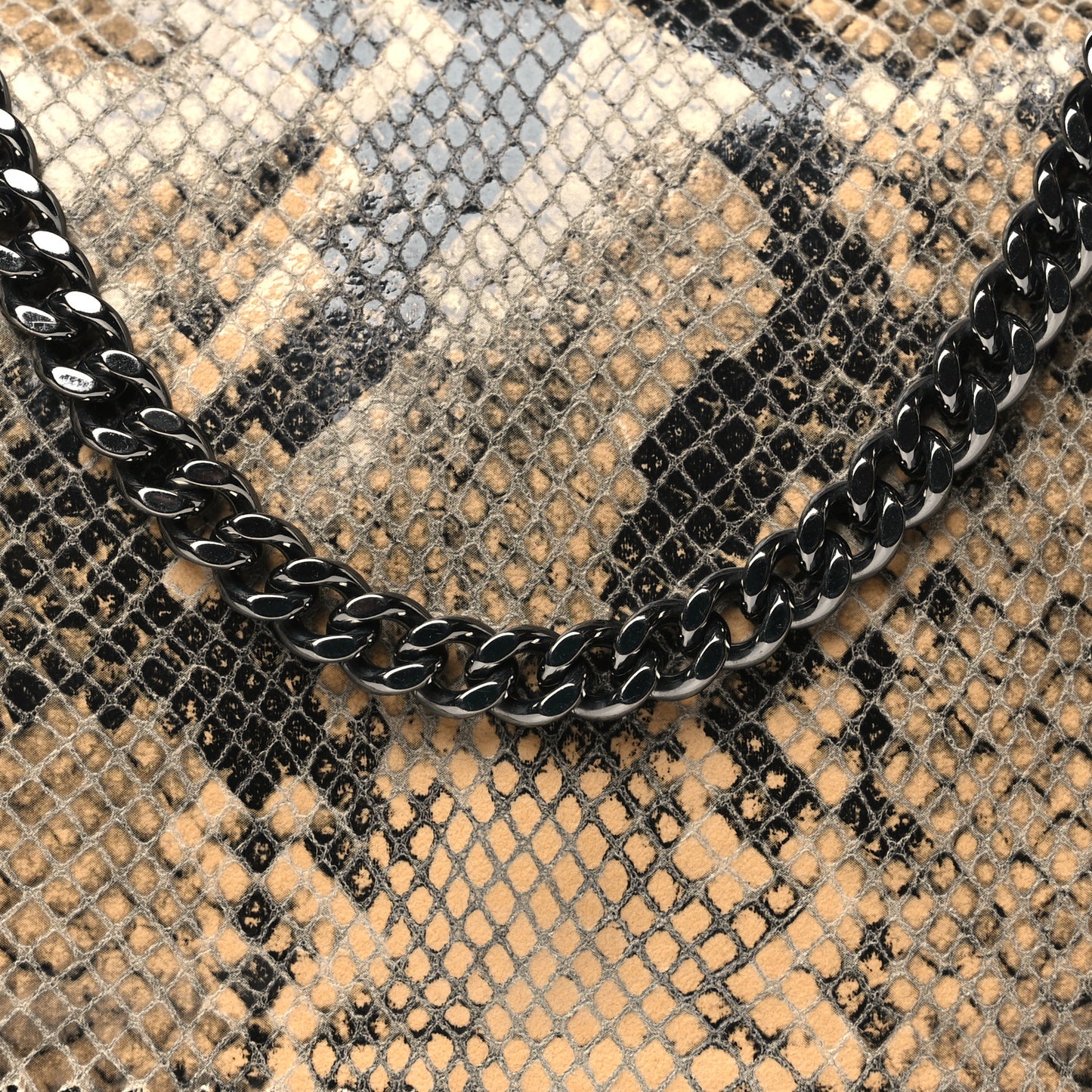 Snake Print Falabella Bag