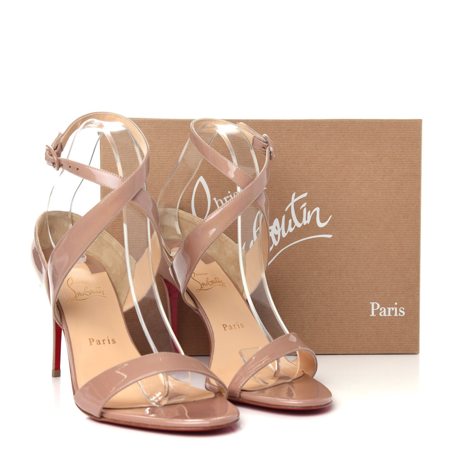 Patent Liloo 85 Sandals 40 Nude
