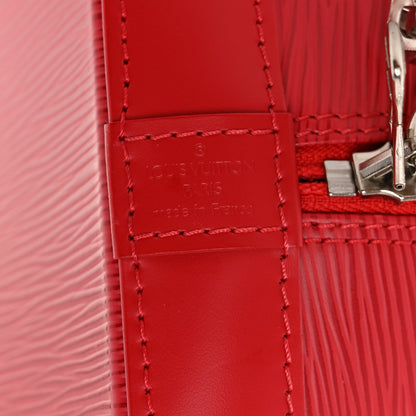 Louis Vuitton Epi Alma PM Castillan Red 6 of 9