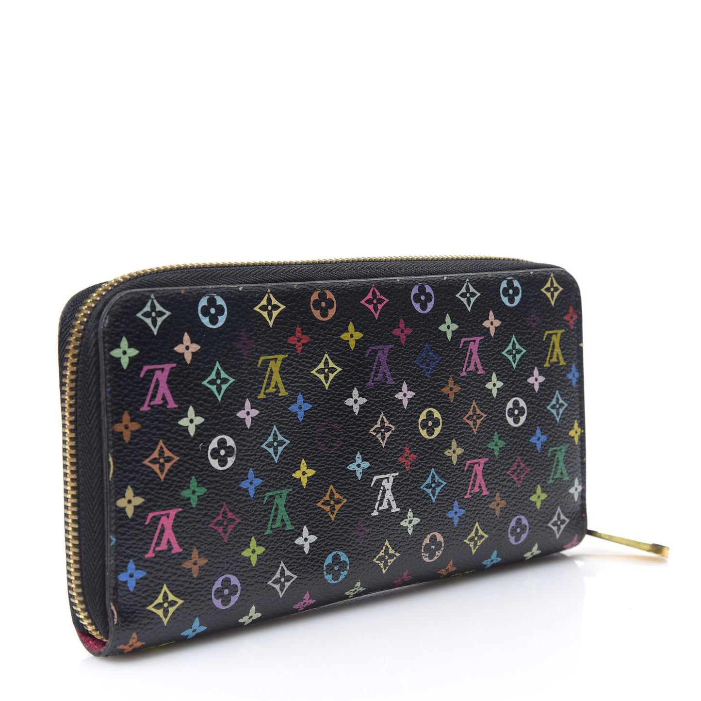 Monogram Multicolor Zippy Wallet Black Grenade