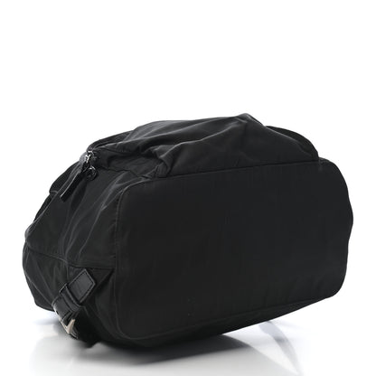 Prada Nylon Vela Medium Cinch Backpack Black 3 of 7