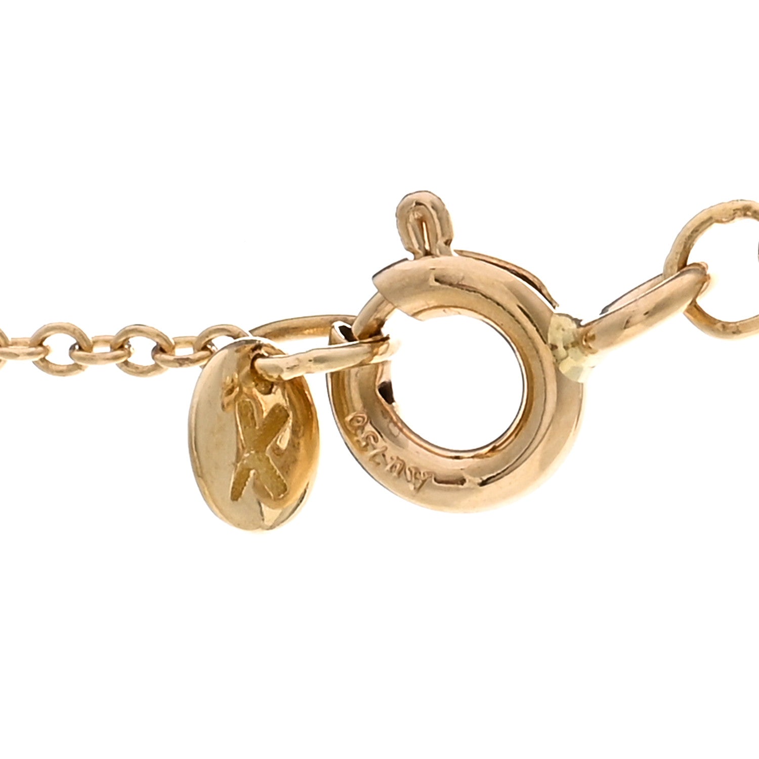 Tiffany 18K Yellow Gold Citrine Paloma's Studio Hexagon Pendant Necklace 5 of 6
