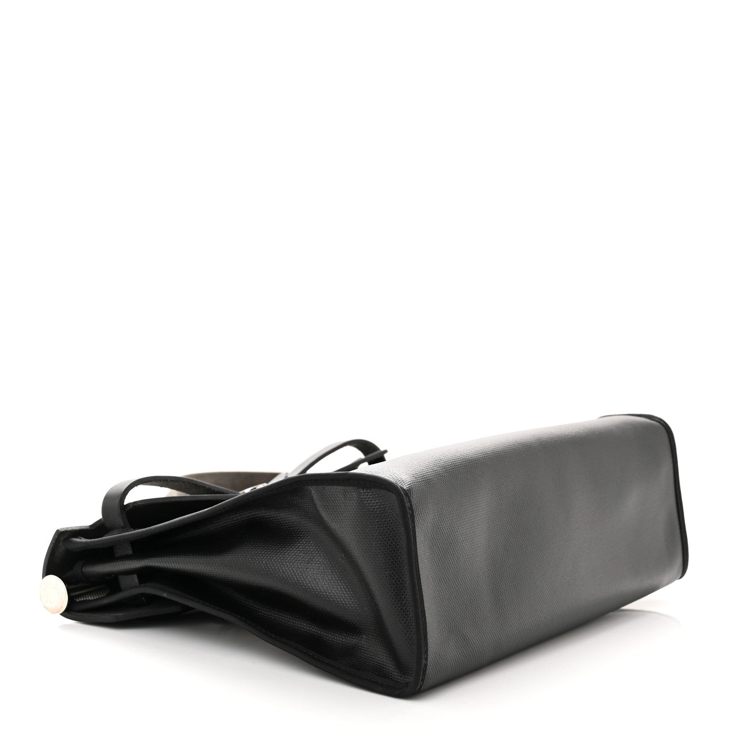 Hermes Toile H Berline Vache Hunter Herbag Zip PM 31 Black Ecru 5 of 15