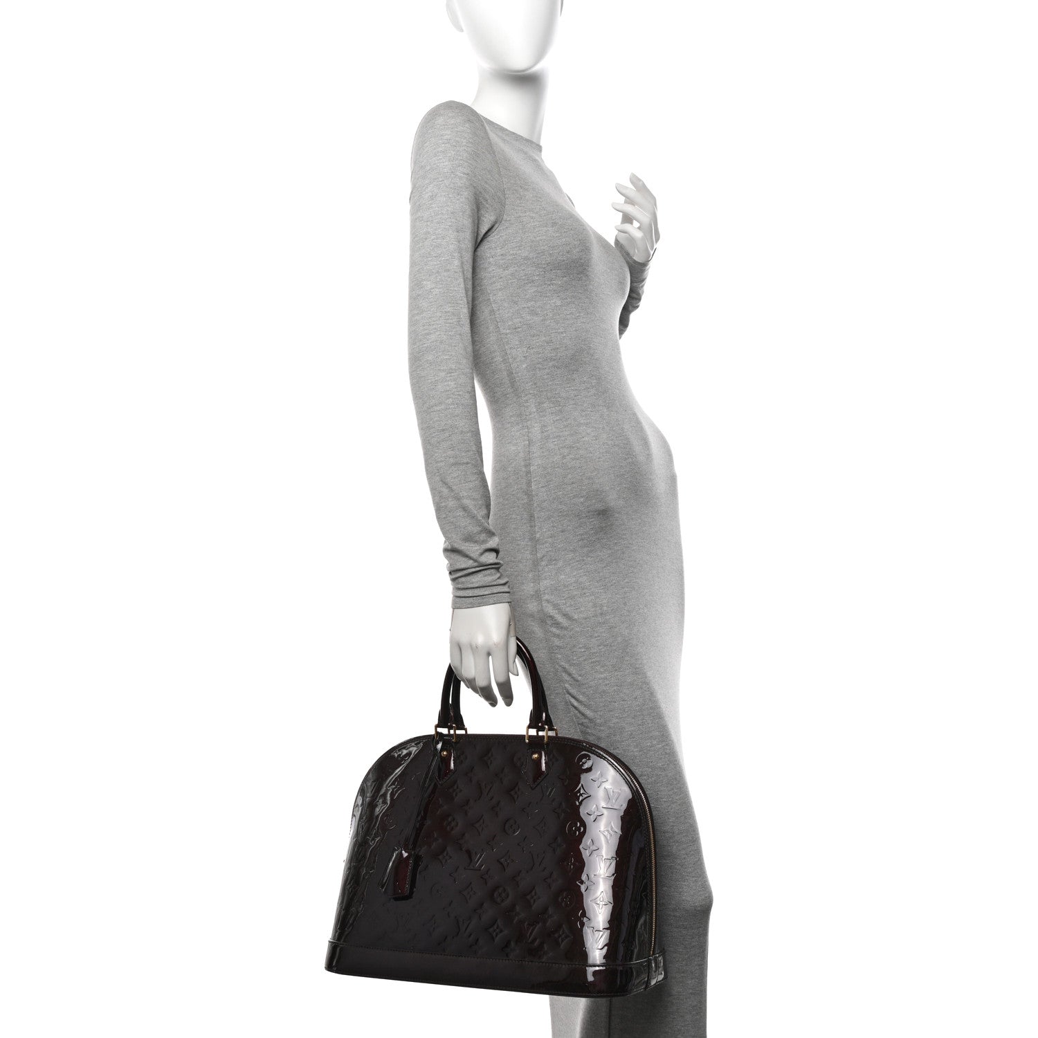 Louis Vuitton Vernis Alma GM Amarante 2 of 11